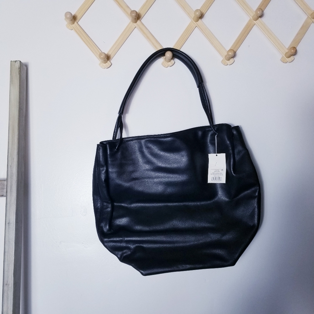 NWT A NEW DAY BLACK SHOULDER PURSE